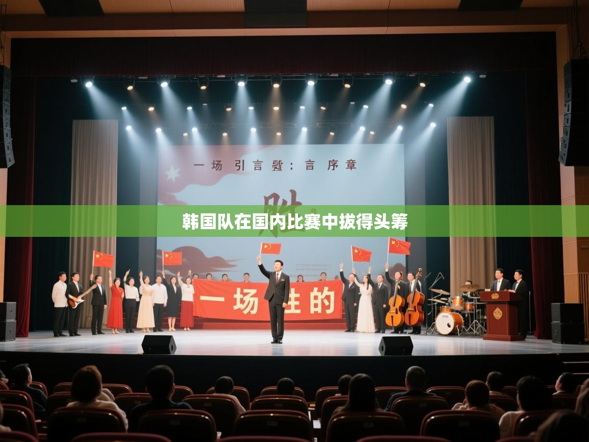 韩国队在国内比赛中拔得头筹  第1张